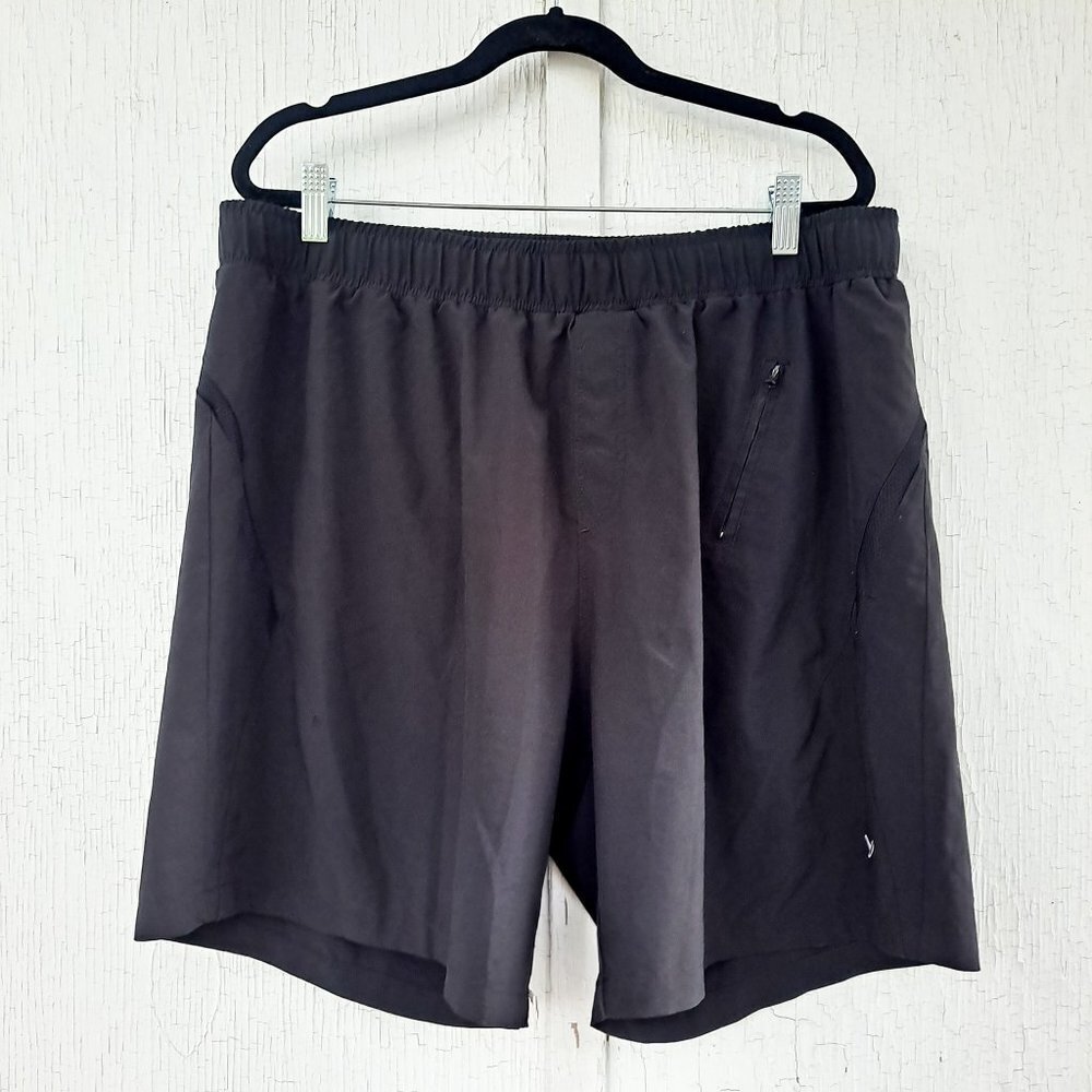 Men's Callaway Opti-Dri Athletic Golf Lined Shorts Elastic‎ Waist Large